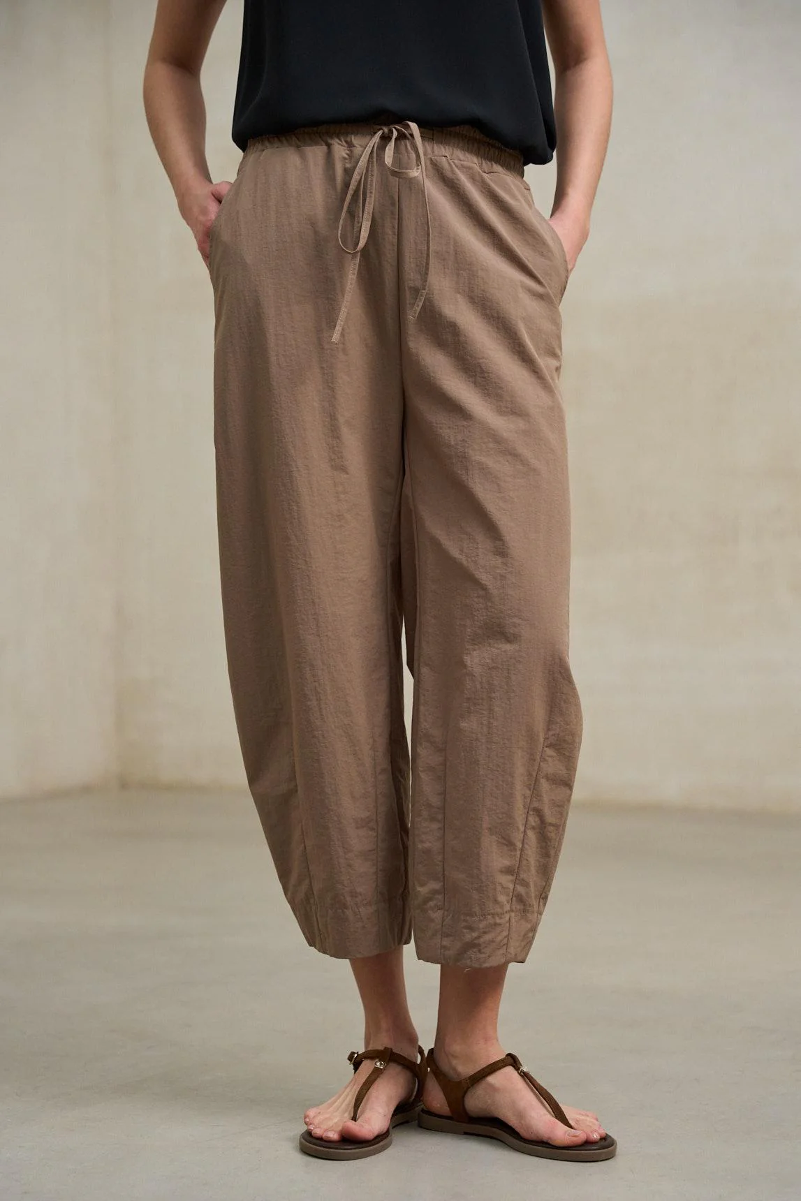 Pantalón Ligne marrón - Image 2