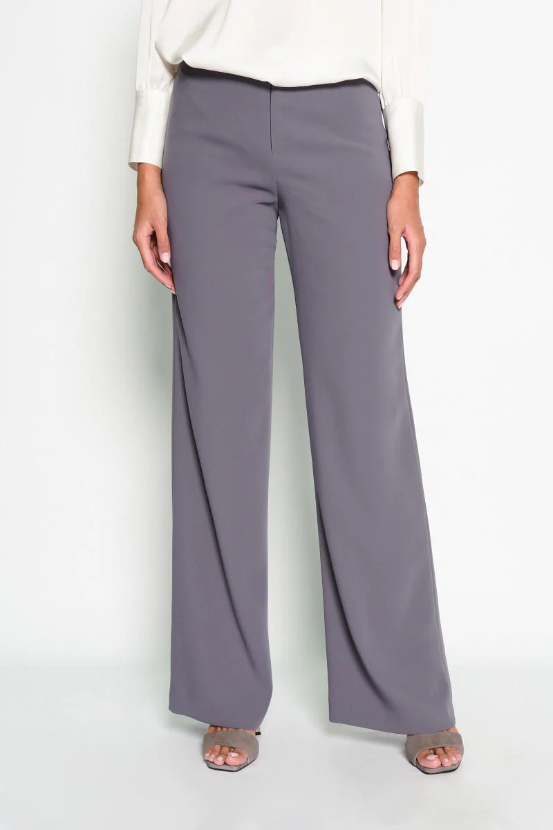 Pantalón palazzo gris lavanda