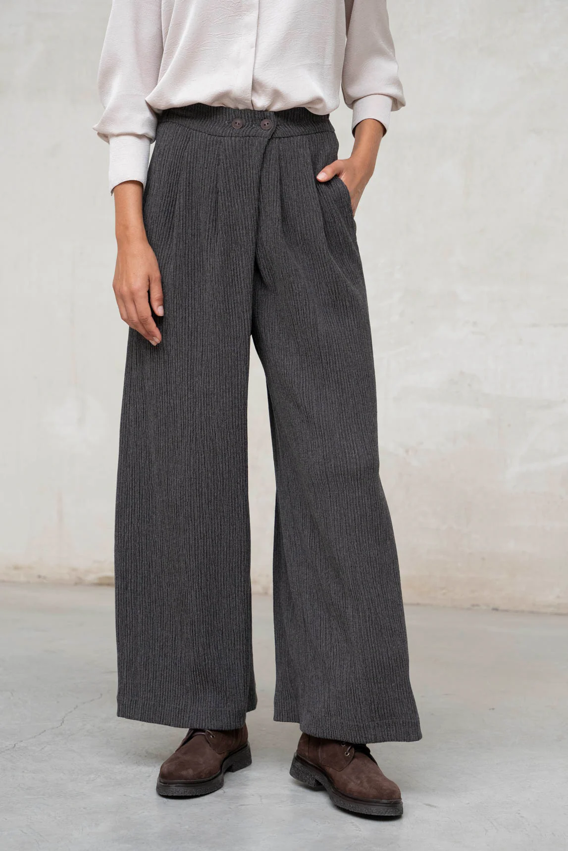 Pantalón Siena topo