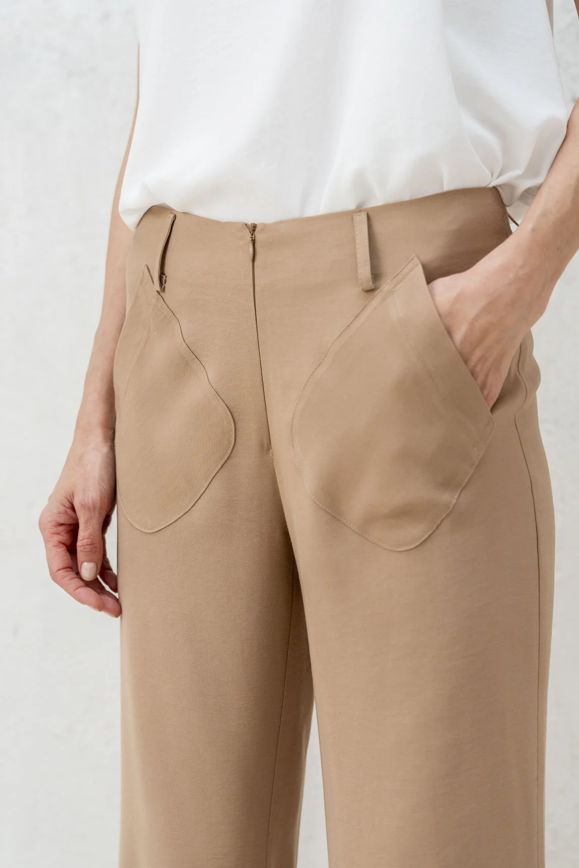 Pantalón Tissa crudo - Image 3
