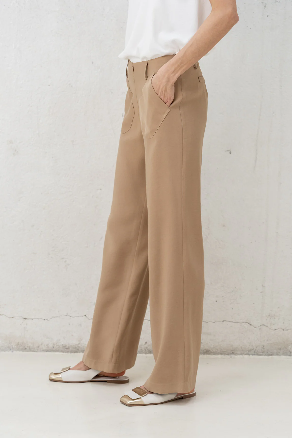 Pantalón Tissa crudo - Image 4
