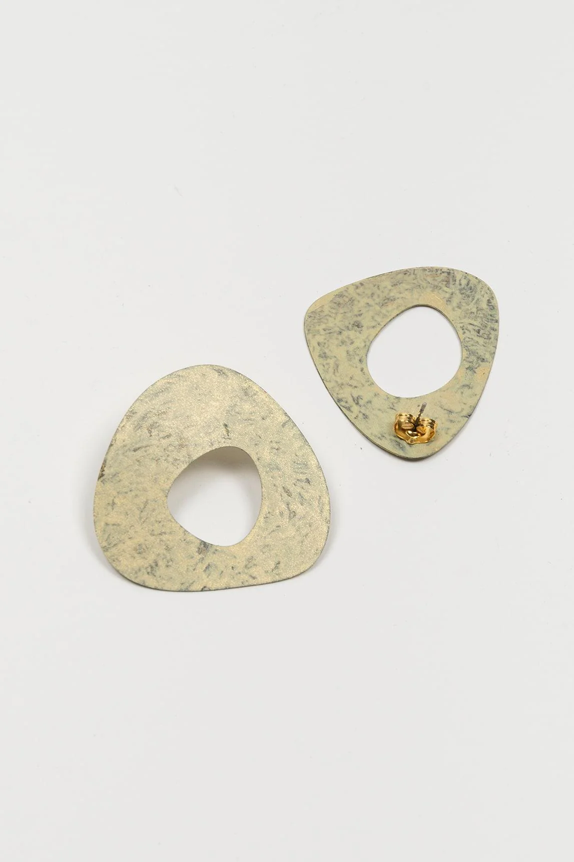 Pendientes Bravia verde pátina FL Private Collection - Image 2