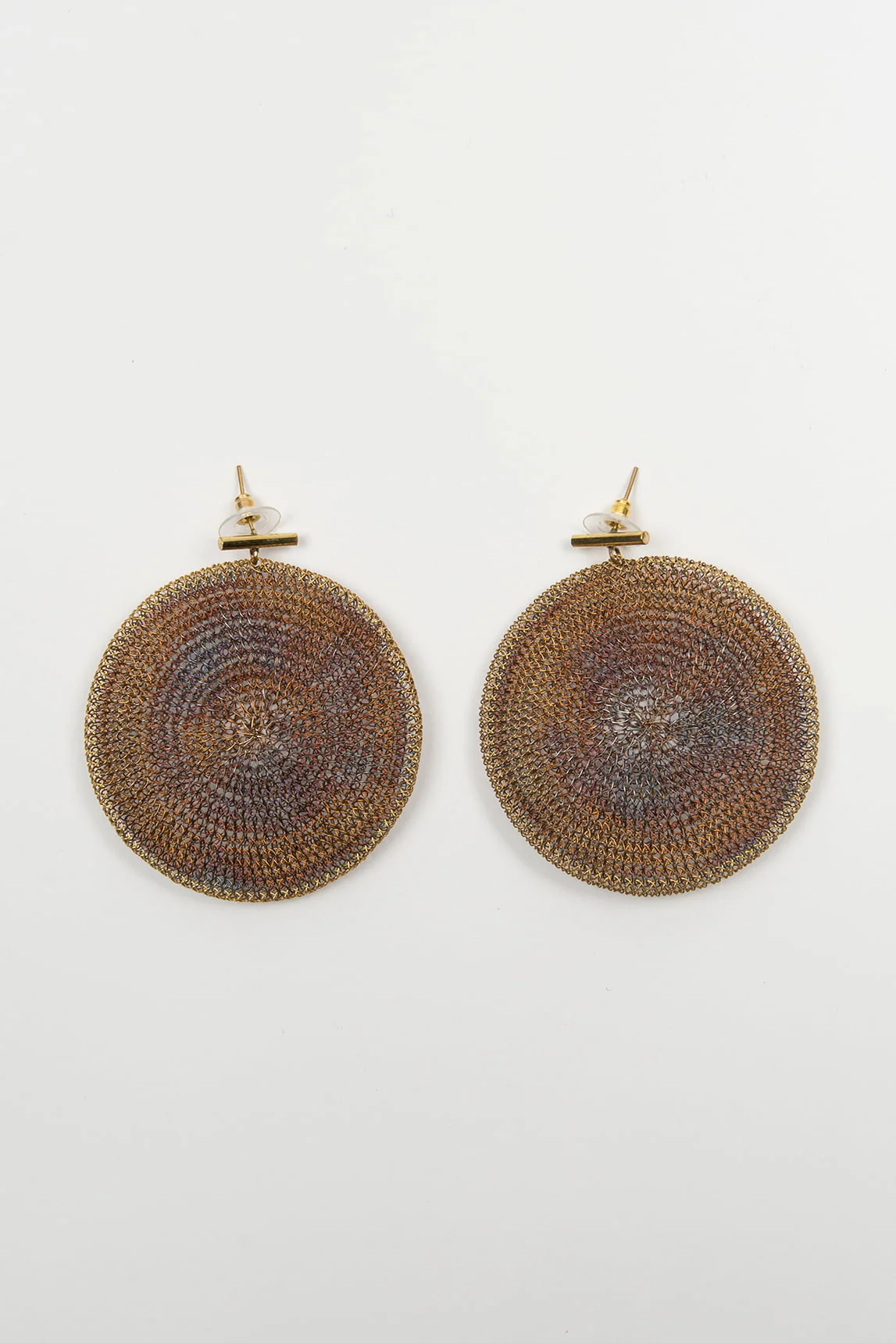 Pendientes Helios malla