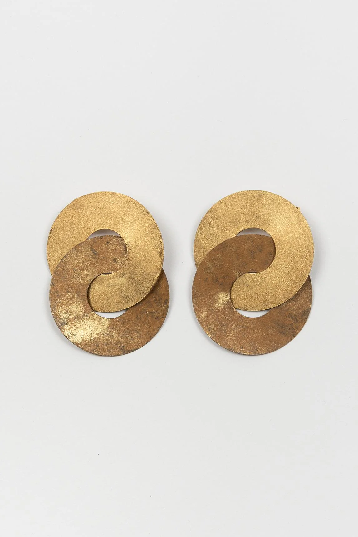 Pendientes Isela dorado FL Private Collection