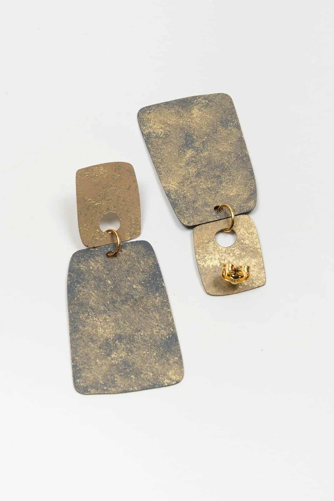 Pendientes Maela dorado FL Private Collection - Image 2