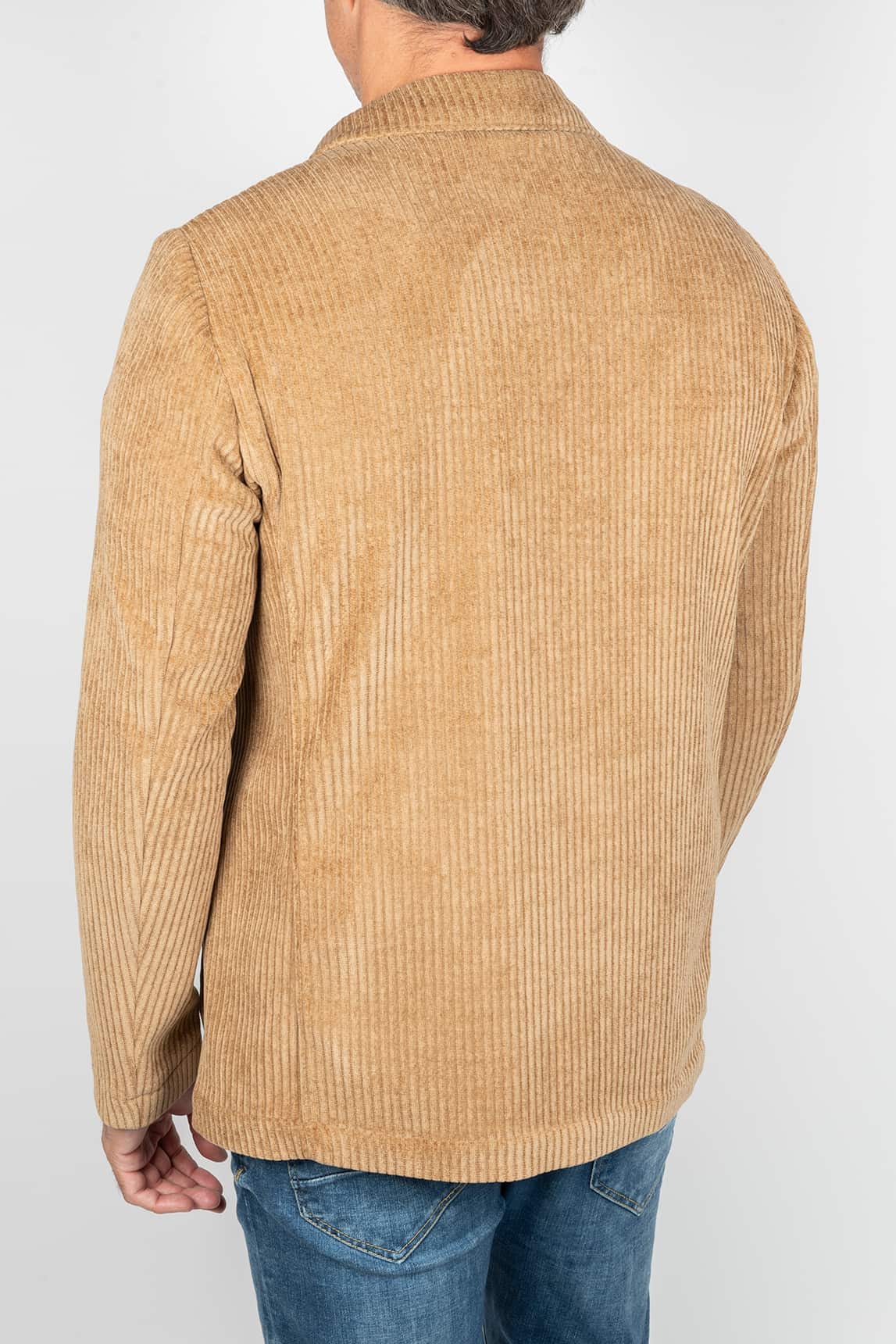 Sobrecamisa camel de pana - Image 2