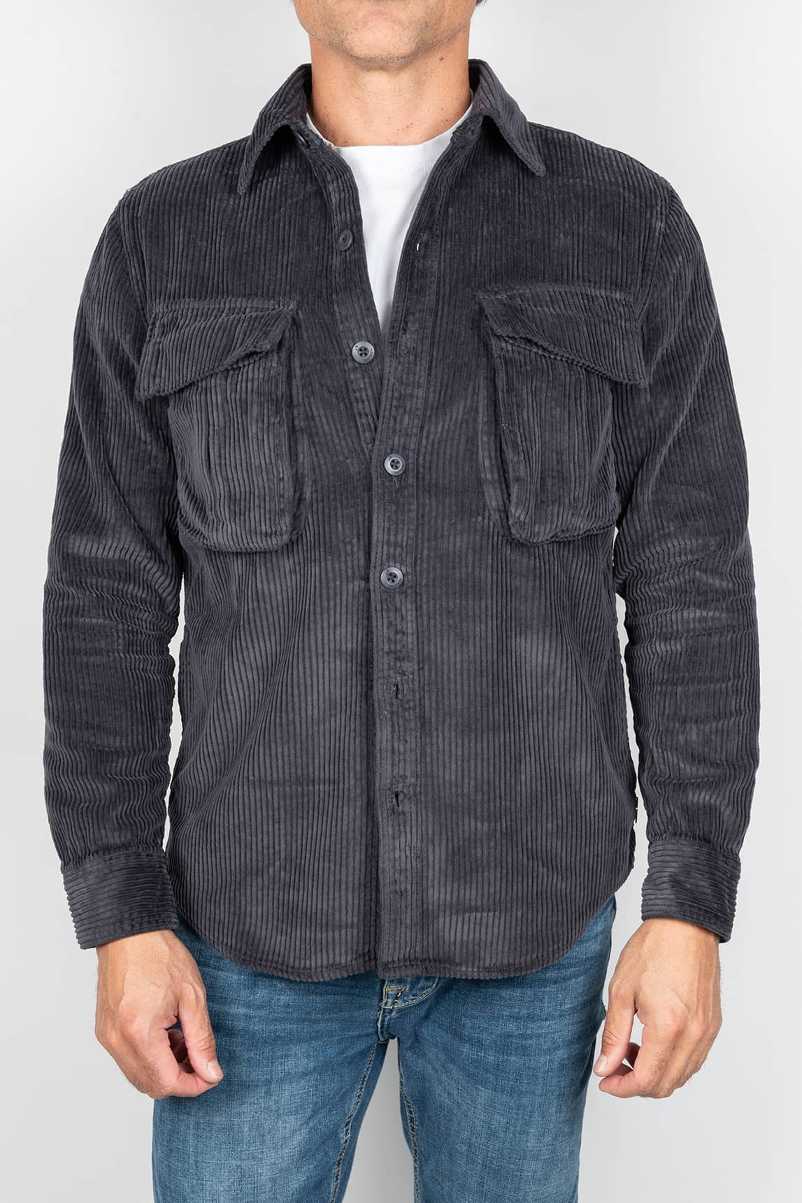 Sobrecamisa Keeling gris antracita