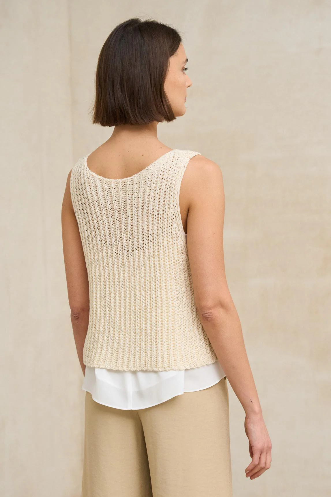 Chaleco Elnara crudo - Image 3