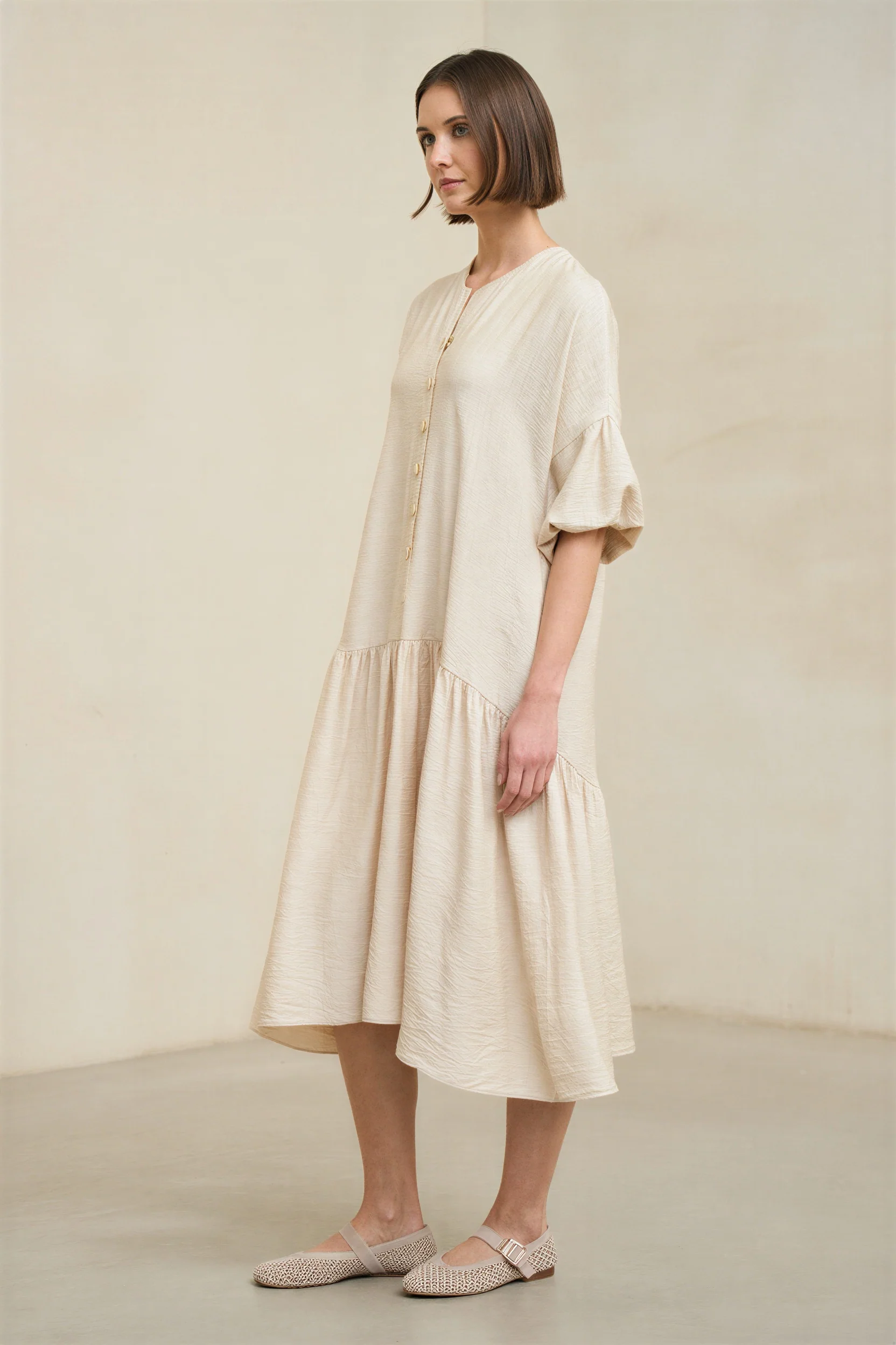 Vestido Arisse crudo - Image 2