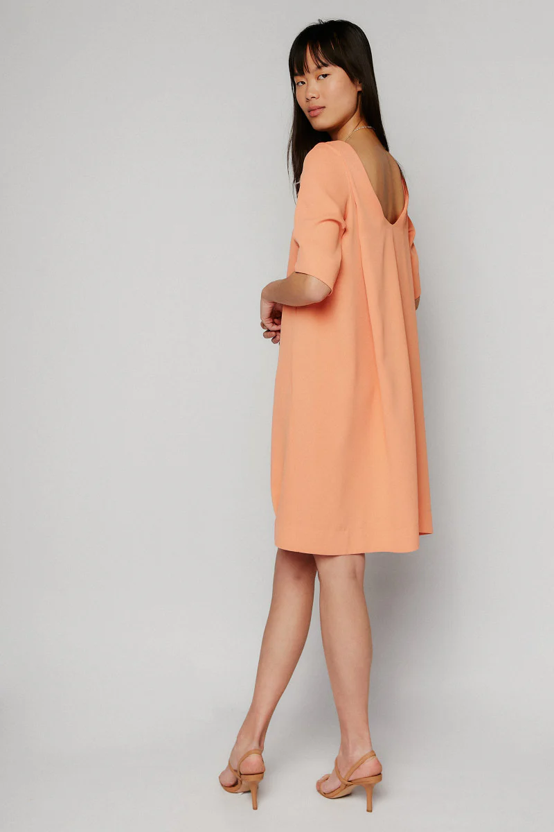 Vestido Azucena albaricoque - Image 5