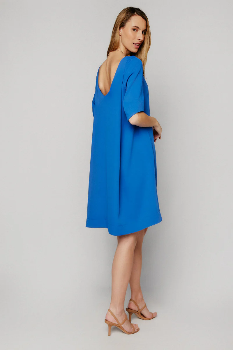 Vestido Azucena azul - Image 4