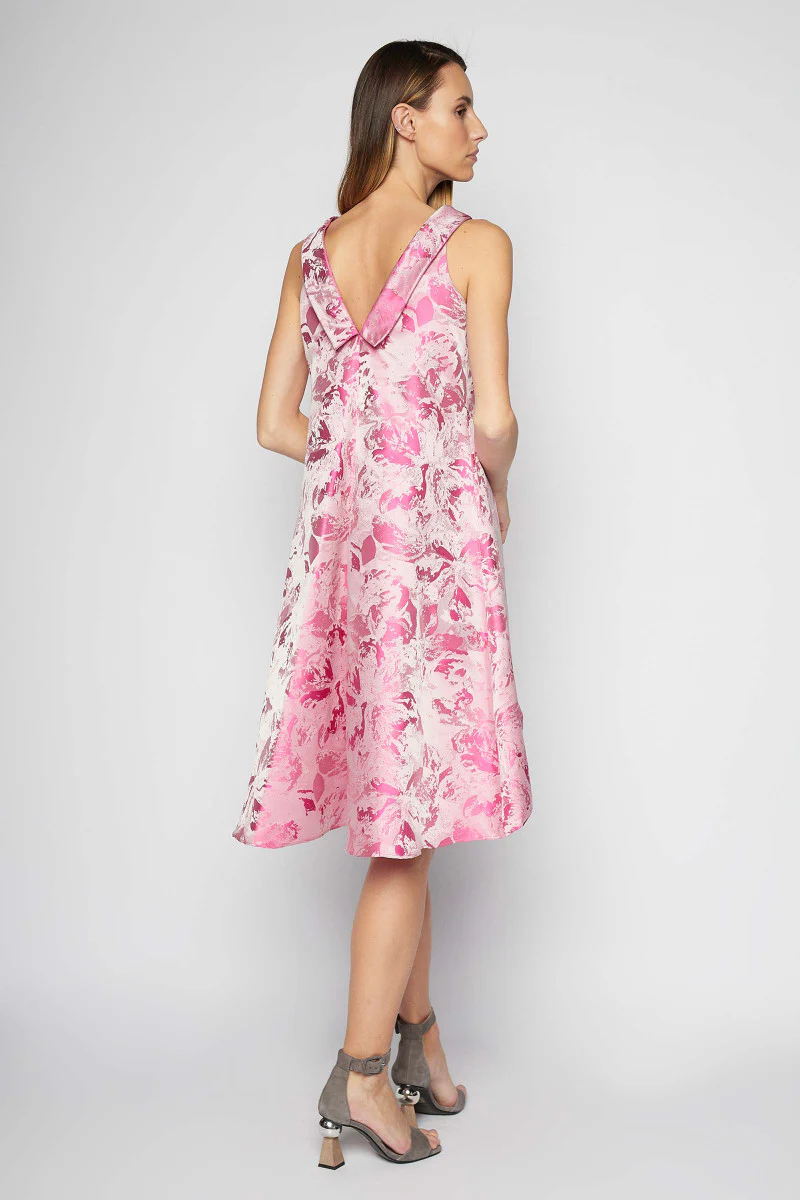 Vestido Margarita rosa - Image 3