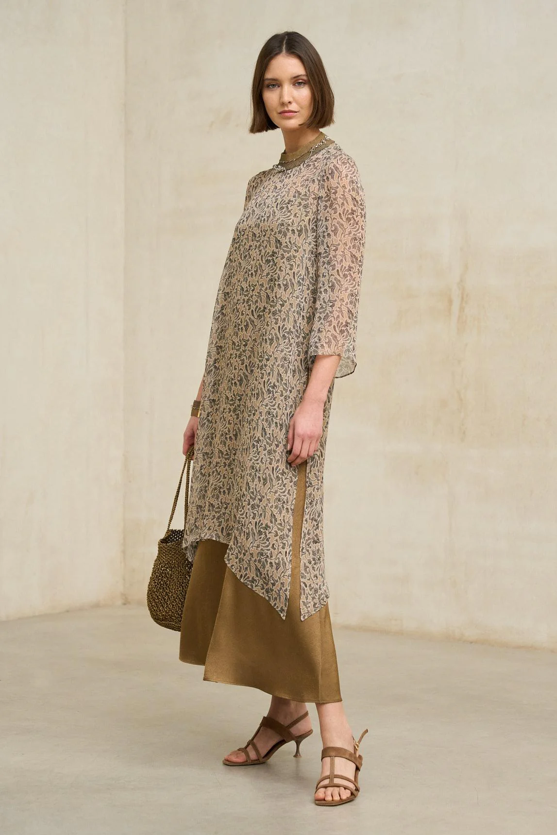 Vestido Odine camel - Image 6
