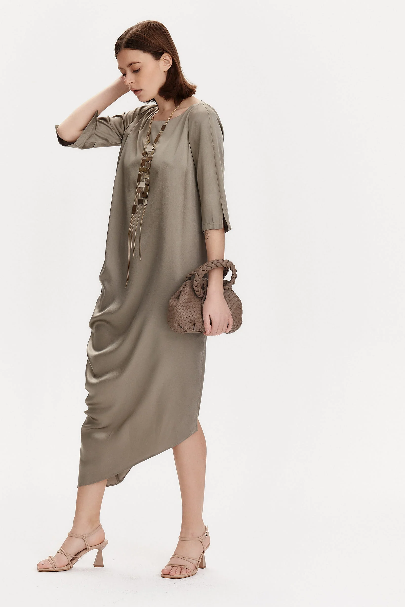 Vestido Olivia verde - Image 3