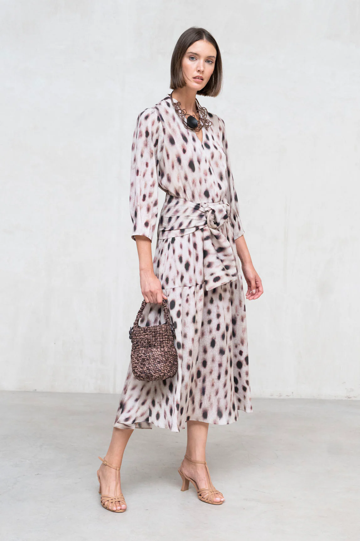 Vestido Savia estampado